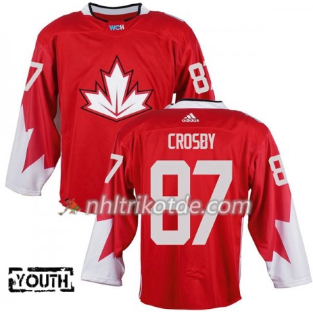 Kanada Trikot Sidney Crosby 87 2016 World Cup Rot - Kinder